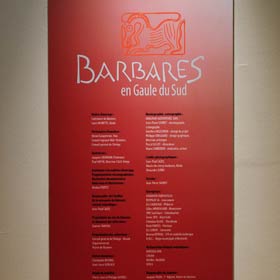 L'exposition Barbares en Gaule
