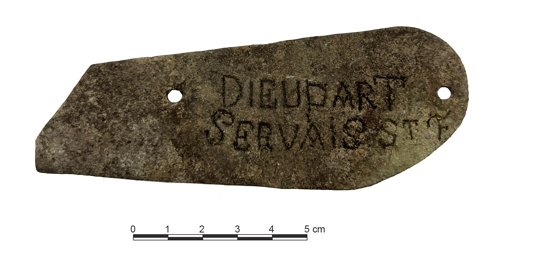 plaque gravée
