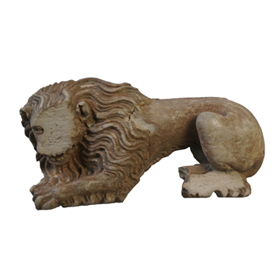 Lion, ivoire, Moyen Âge, abbaye